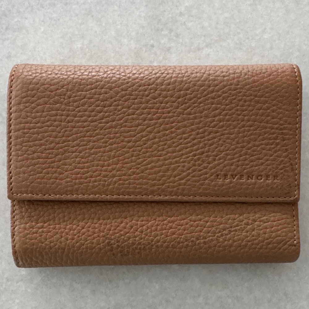 Levenger Brown Leather wallet